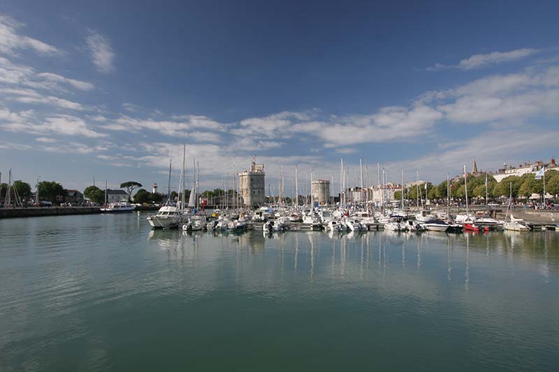 port de la Rochelle et ses tours